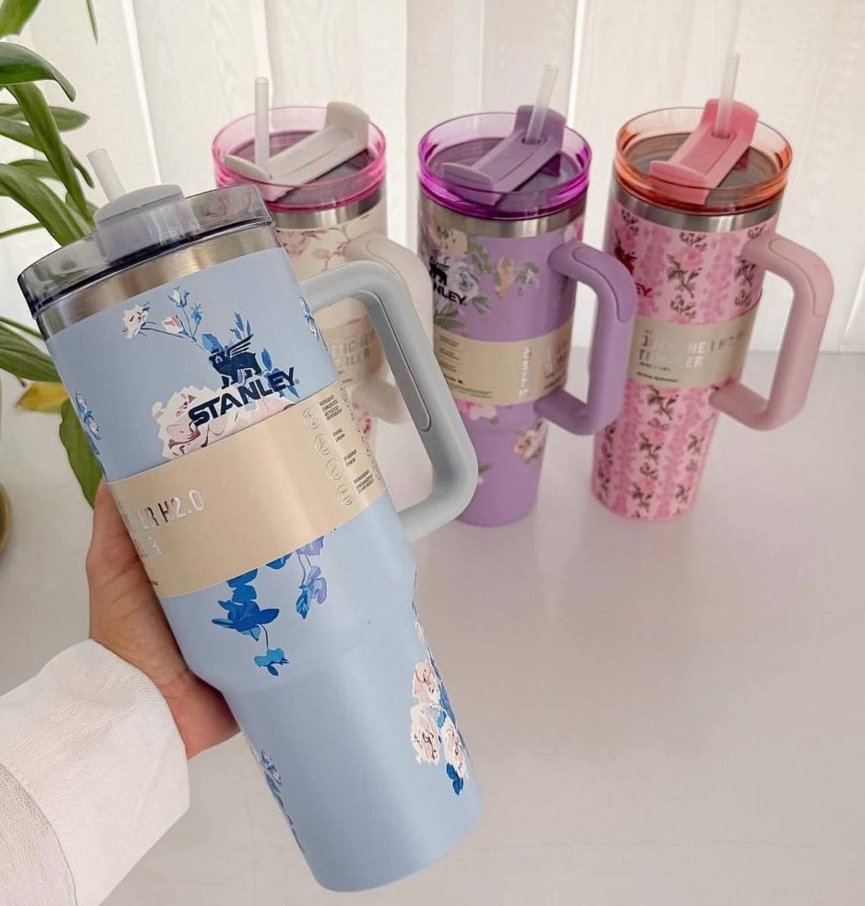 Gourde Isotherme Inox Coquette" bleu "