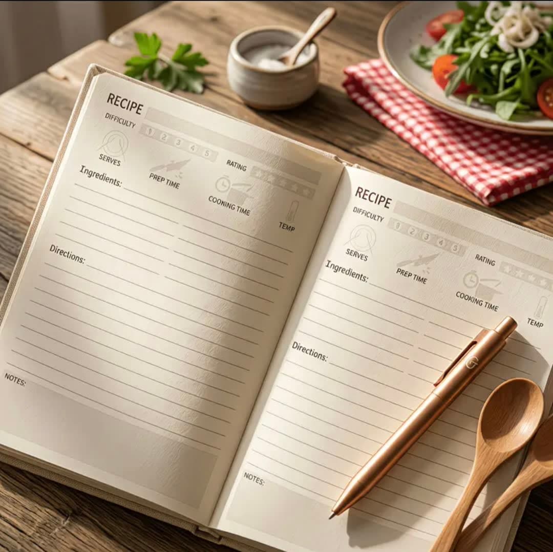 Carnet de Recettes Élégant .vol 2